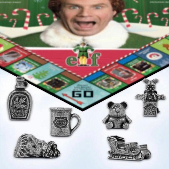 MONOPOLY ELF Board Game Collector’s Edition Will Ferrell Brand New Sealed Box - Picture 5 of 11
